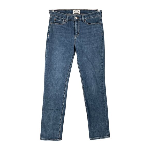 Denizen Levi’s Slim Jeans Women’s 10M 30x30 Blue Mid Rise Straight Denim Preppy - Picture 1 of 10